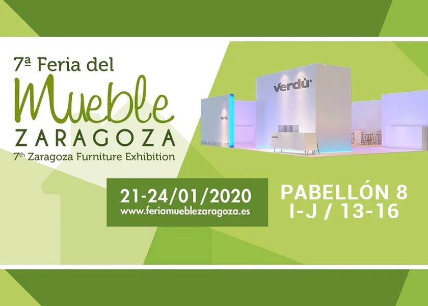 Visítanos en la 7.ª Feria del Mueble de Zaragoza