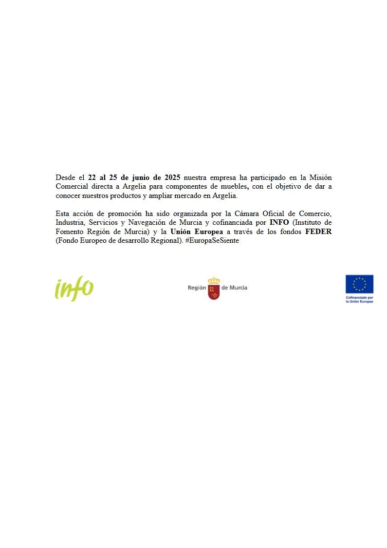 Expansión Comercial: Participación en la Misión a Argelia 2025