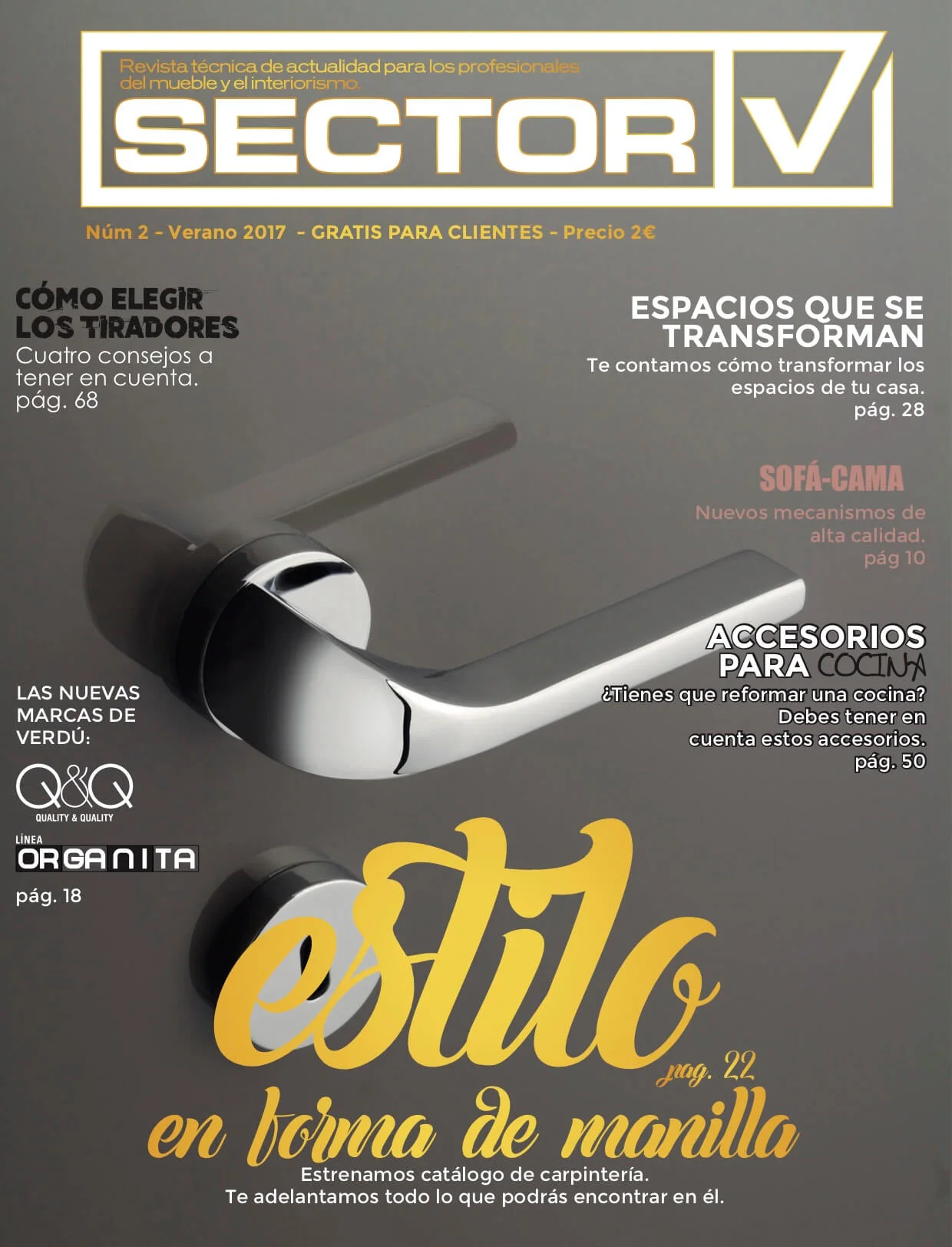 Portada de la revista SectorV2