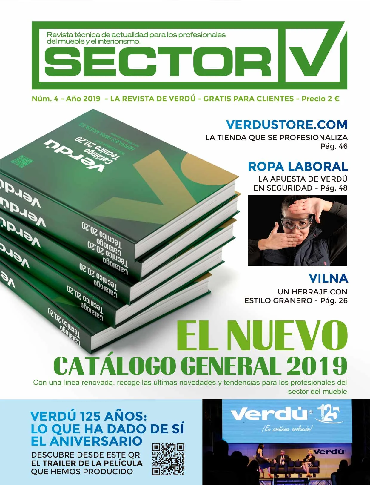 Portada de la revista SectorV4